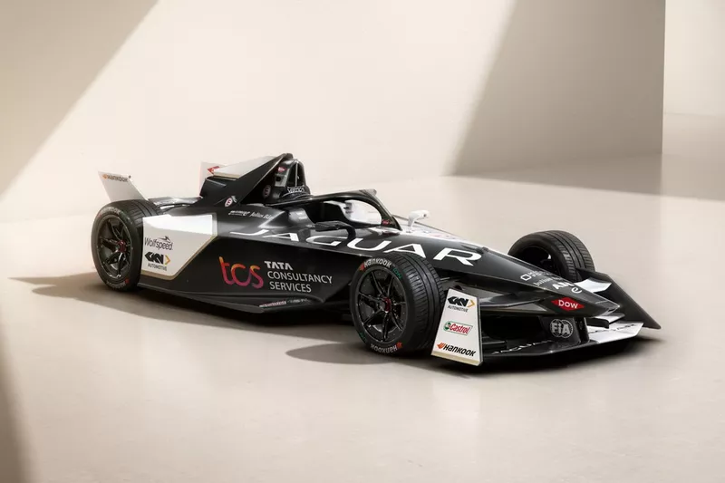 Jaguar I-Type 6 Gen-3 Formula E race car