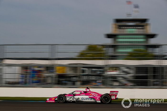 Helio Castroneves, Meyer Shank Racing Honda