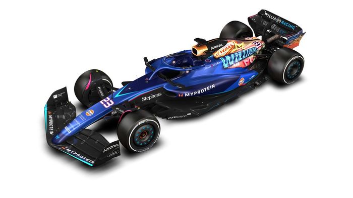 Williams FW45 Las Vegas Livery