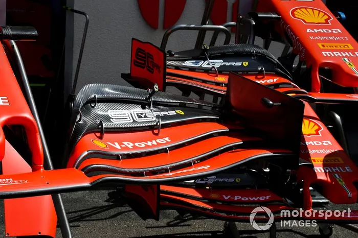 Alerón delantero del Ferrari SF90 