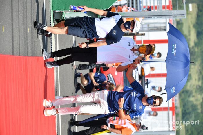 Yuki Tsunoda, AlphaTauri Daniel Ricciardo, McLaren George Russell, Williams