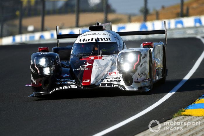 #1 Rebellion Racing Rebellion R-13: Bruno Senna, Gustavo Menezes, Norman Nato