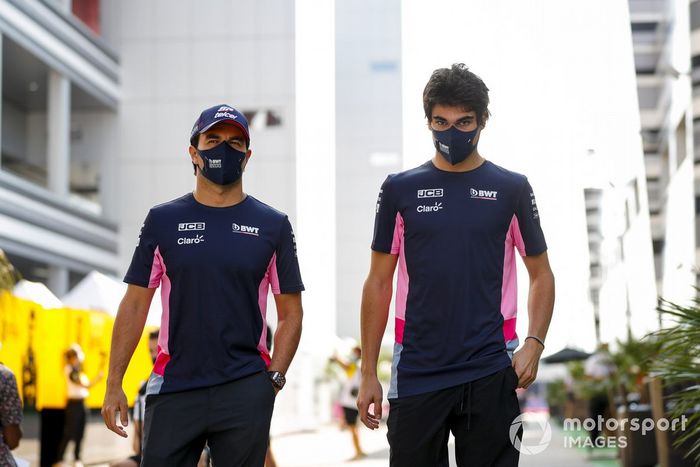 Sergio Pérez, Racing Point y Lance Stroll, Racing Point