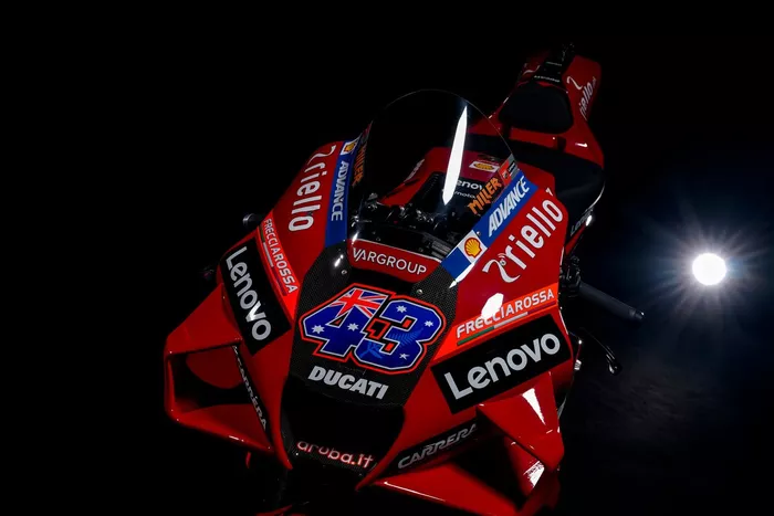 Presentación de la moto Ducati