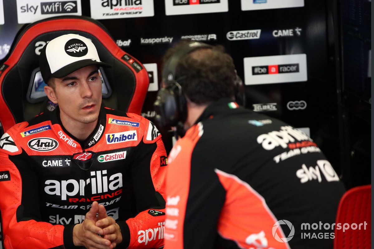 Vinales has been given time and resources by Aprilia to get up to speed with Espargaro