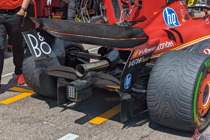 Détail technique de la Ferrari SF-24