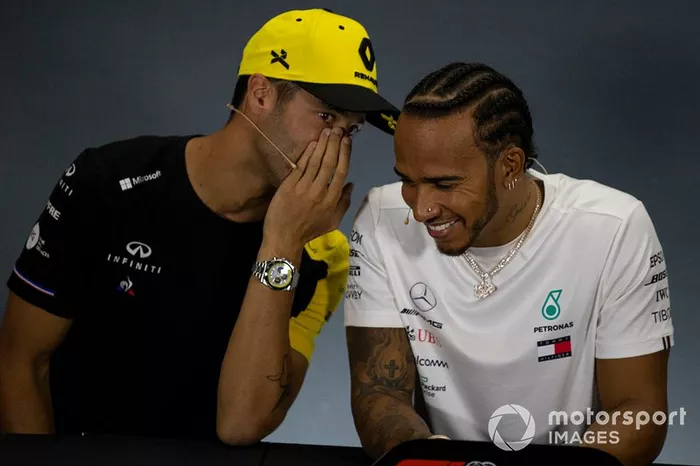 Coletiva de imprensa da F1 em Silverstone