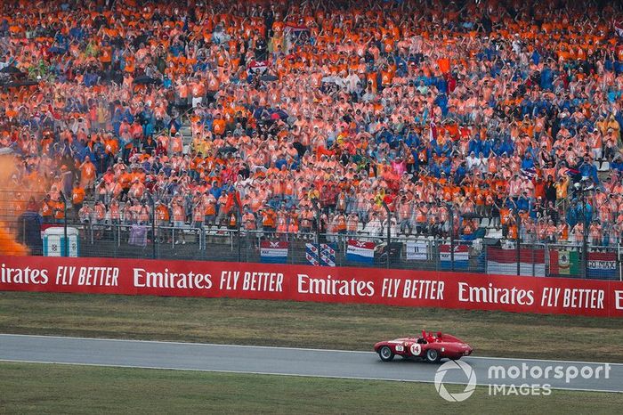 Sebastian Vettel, durante la drivers parade
