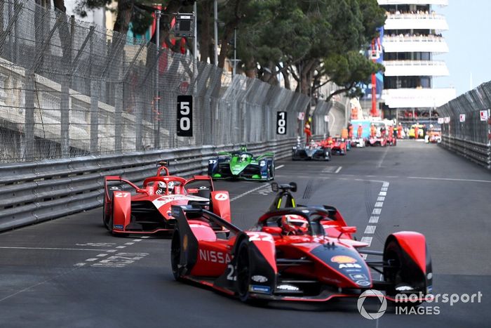 Maximilian Gunther, Nissan e.dams, Nissan IM03, Jake Dennis, Andretti Motorsport, BMW iFE.21