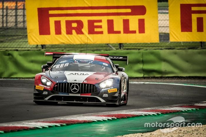 #87 FRA AKKA-ASP  Mercedes - AMG GT3: Jean-Luc Beaubelique, Jim Pla