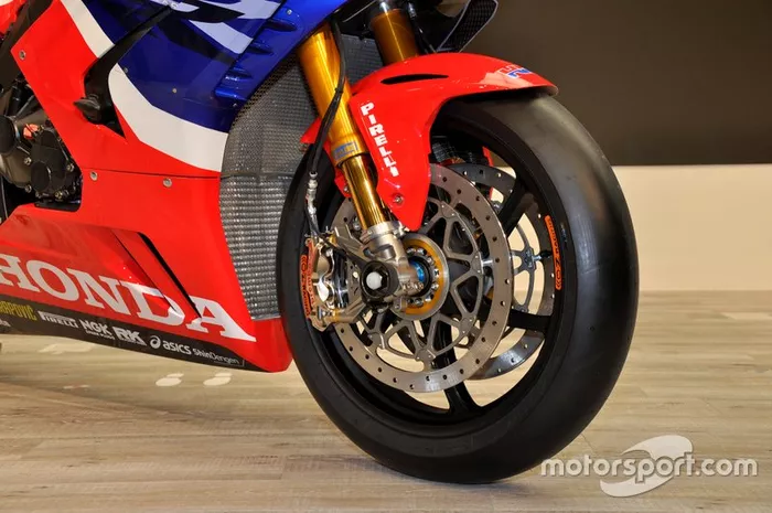 La moto du Team HRC