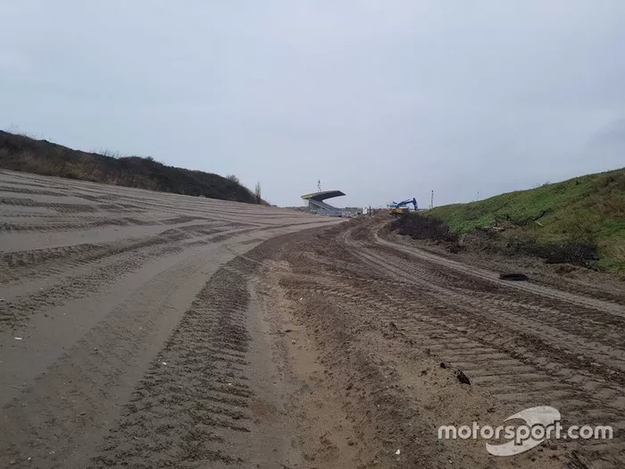 Obras en el circuito de Zandvoort