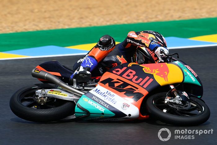 Caída de Pedro Acosta, Red Bull KTM Ajo