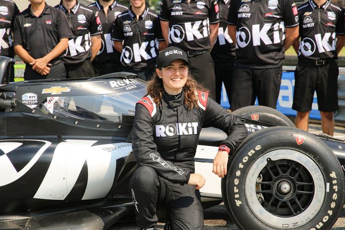 Tatiana Calderón, A.J. Foyt Enterprises