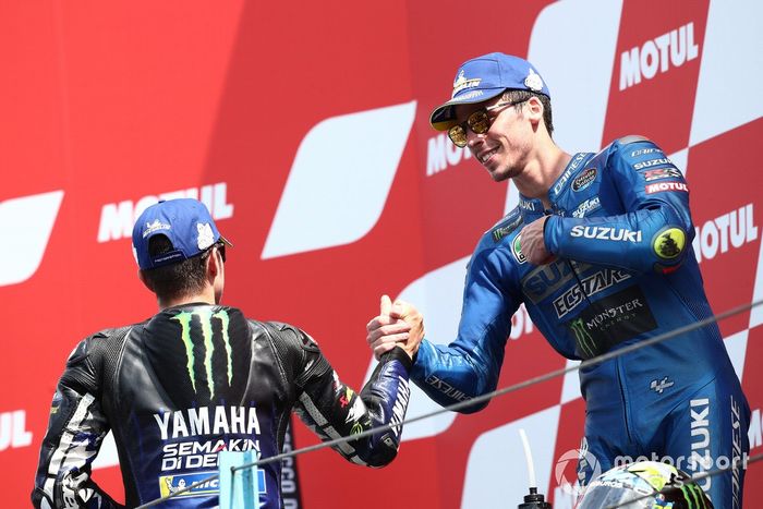 Podio: tercer lugar Joan Mir, Team Suzuki MotoGP