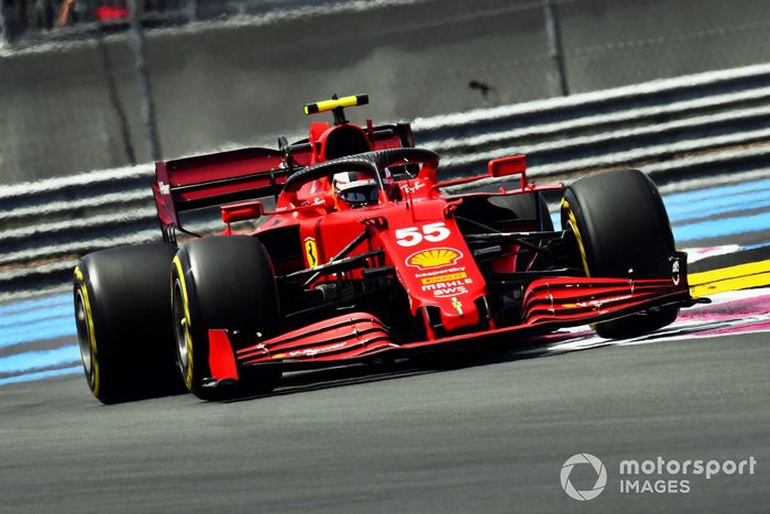 Carlos Sainz Jr., Ferrari SF21