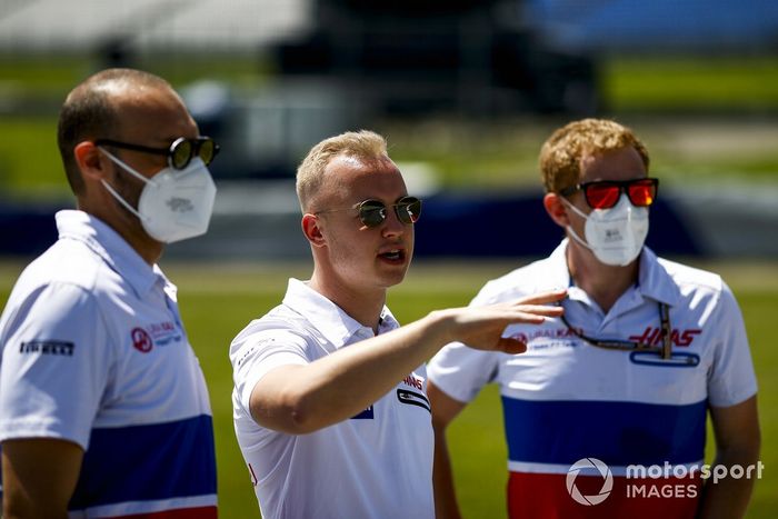 Nikita Mazepin, Haas F1, recorre la pista del GP de Estiria