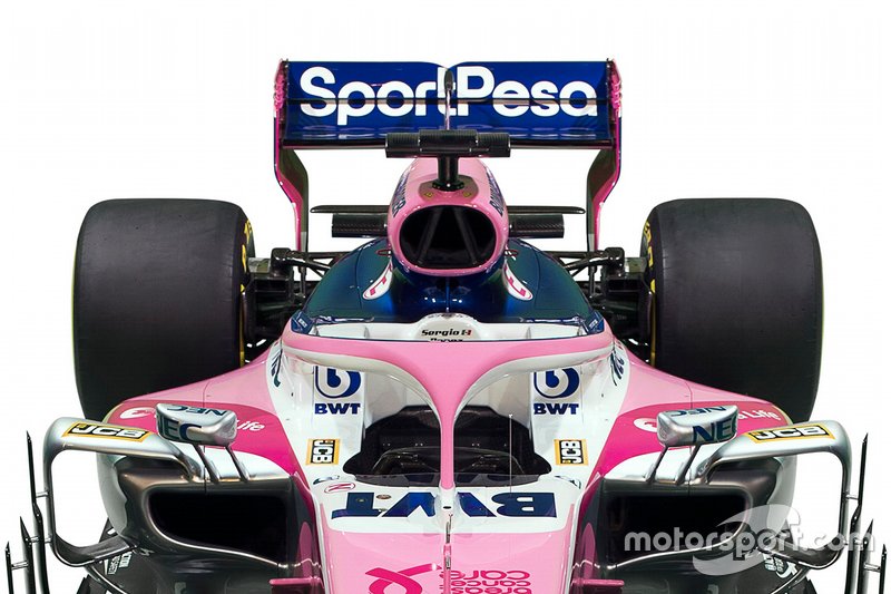 Racing Point livery detail