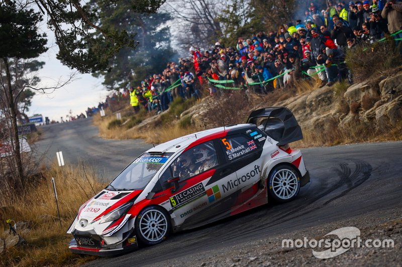 Kris Meeke, Sebastian Marshall, Toyota Gazoo Racing WRT Toyota Yaris WRC