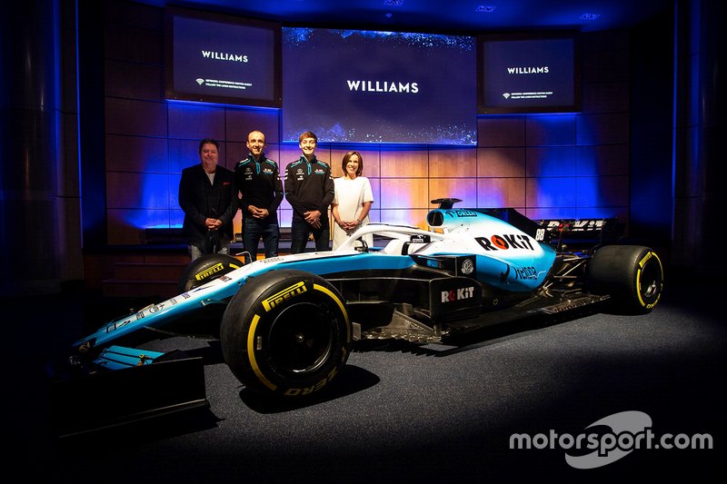 George Russell, Williams, Robert Kubica, Williams, Claire Williams, Vice Team Principal Williams