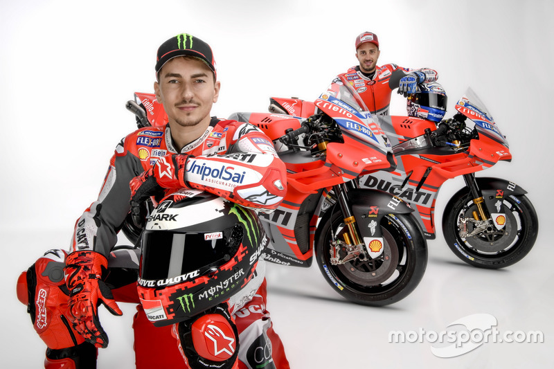 Jorge Lorenzo and Andrea Dovizioso, Ducati Team