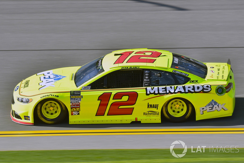 3. Ryan Blaney, No. 12 Team Penske Ford Fusion