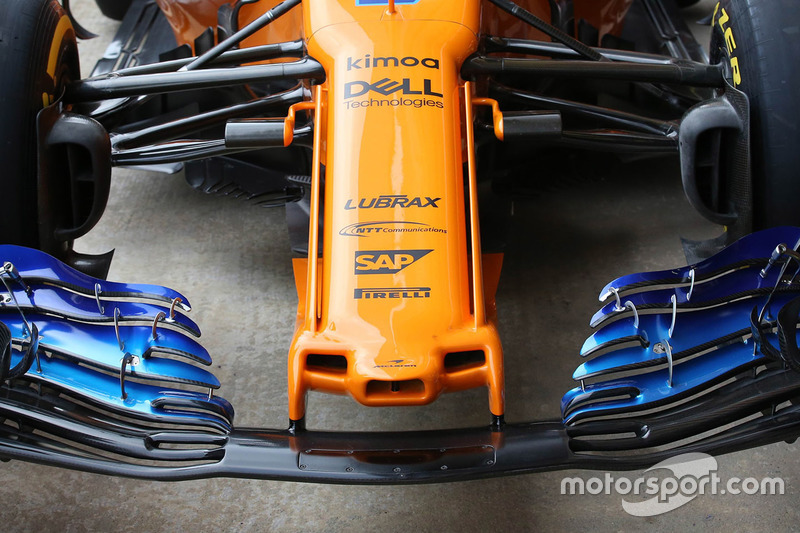 Ala e muso McLaren MCL33