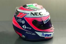 Casco de Sergio Pérez, Sahara Force India F1