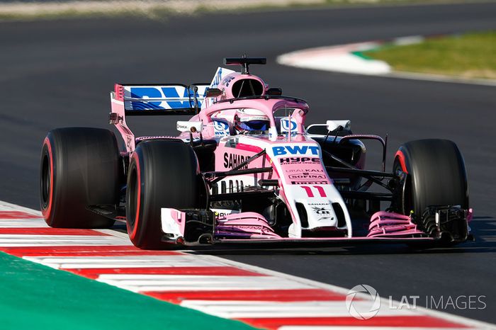  Sergio Perez, Force India VJM11  