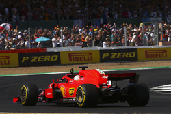Race winner Sebastian Vettel, Ferrari SF71H