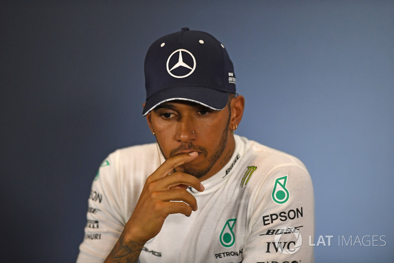 Lewis Hamilton, Mercedes-AMG F1 in the Press Conference