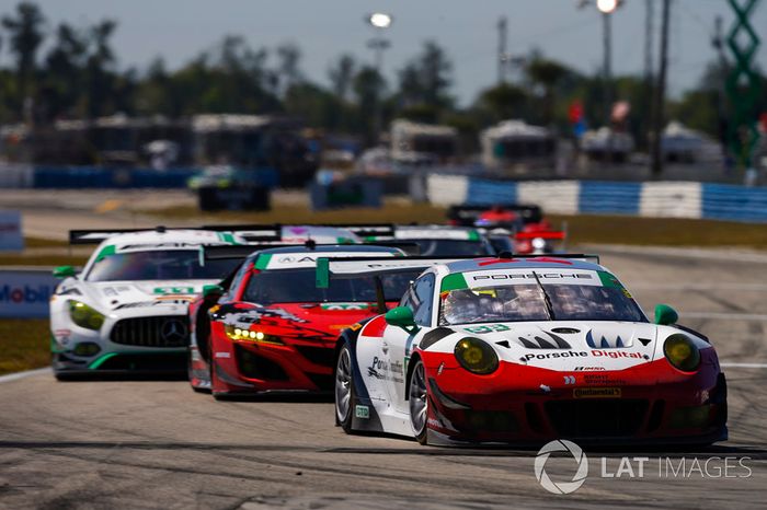 #58 Wright Motorsports Porsche 911 GT3 R, GTD: Patrick Long, Christina Nielsen, Robert Renauer, Mathieu Jaminet