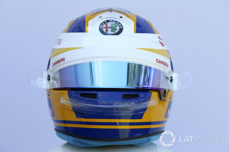 Casco de Marcus Ericsson, Sauber