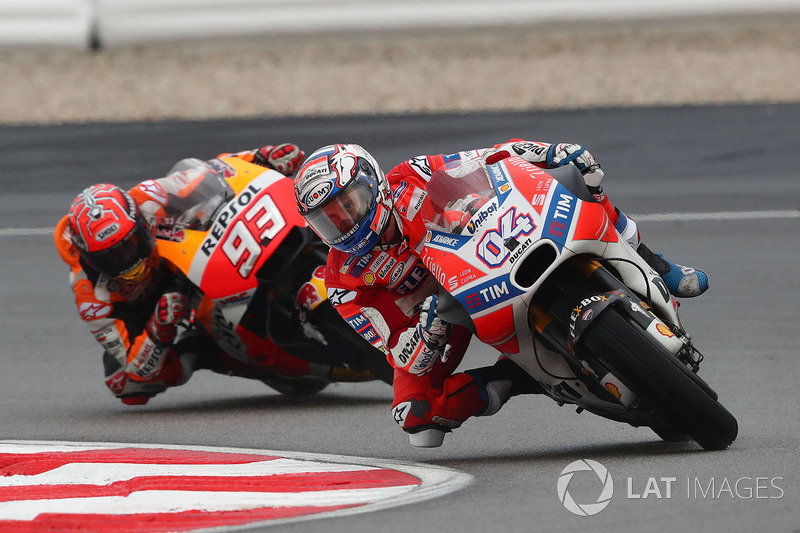 Andrea Dovizioso, Ducati Team, Marc Marquez, Repsol Honda Team