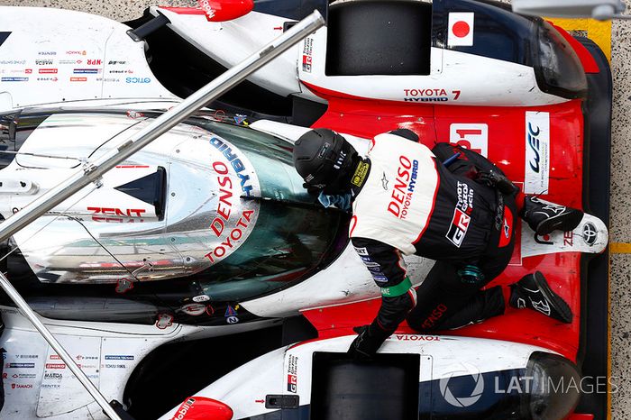 #8 Toyota Gazoo Racing Toyota TS050: Sébastien Buemi, Kazuki Nakajima, Fernando Alonso