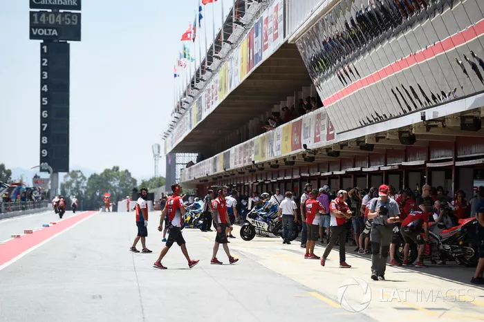 Pit lane