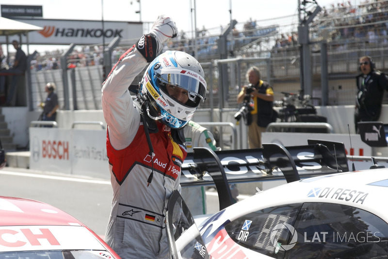 Race winner René Rast, Audi Sport Team Rosberg