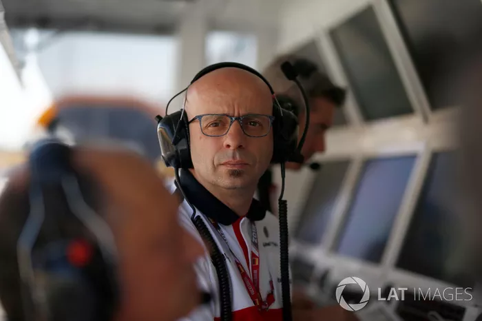 Simone Resta, diseñador de Sauber