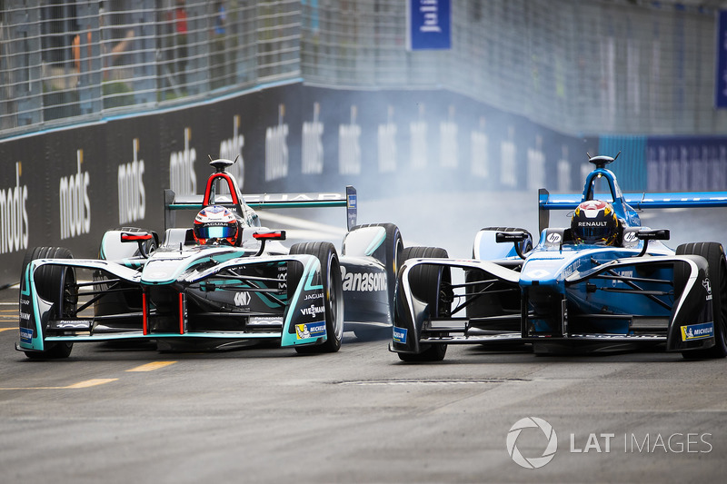 Mitch Evans, Jaguar Racing e Sébastien Buemi, Renault e.Dams