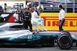 Polesitter Lewis Hamilton, Mercedes AMG F1 W08