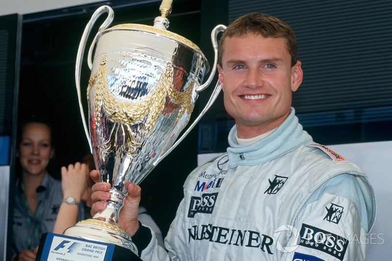 Le vainqueur, David Coulthard, McLaren