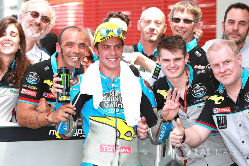 Tercera plaza de Joan Mir, Marc VDS Moto2