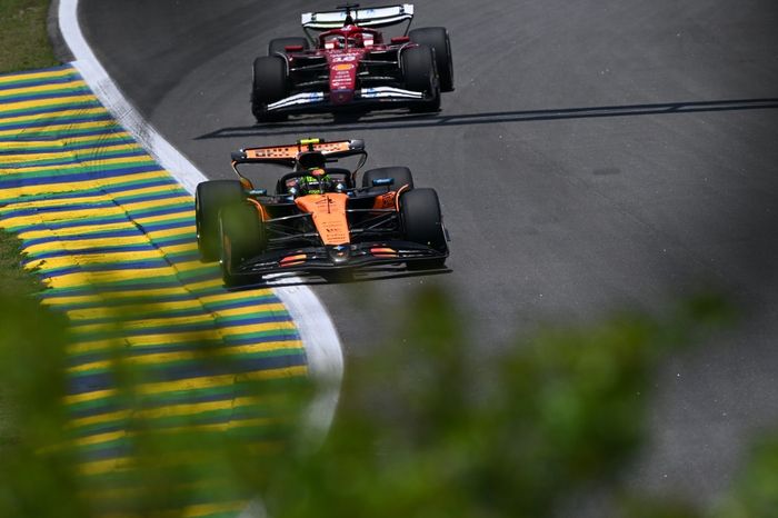 Charles Leclerc, Ferrari, Lando Norris, McLaren