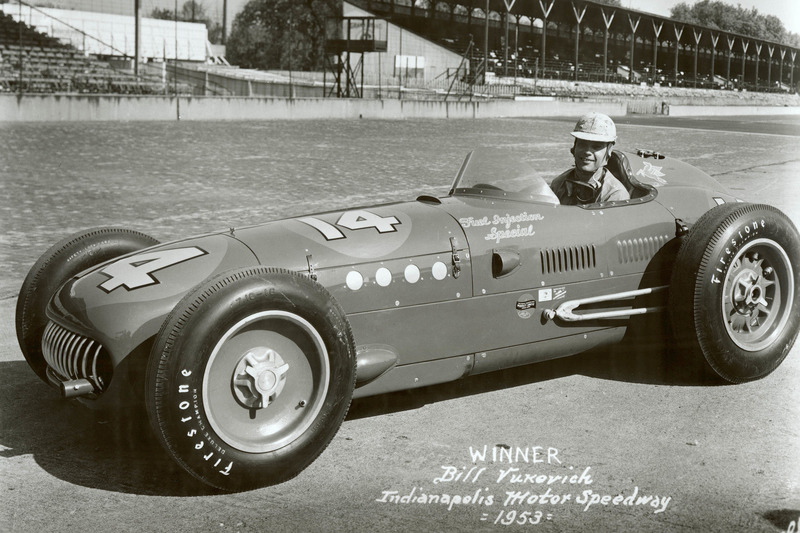 Race winner Bill Vukovich