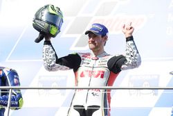 Podium : le vainqueur Cal Crutchlow, Team LCR Honda