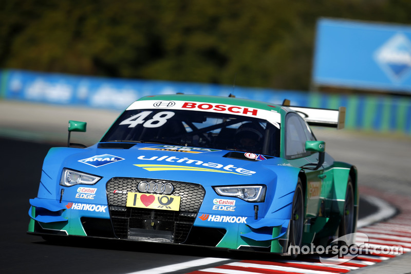 ... Audi-Speerspitze Edoardo Mortara und ...