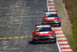 Yvan Muller, Citroën World Touring Car Team, Citroën C-Elysée WTCC y José María López, Citroën World