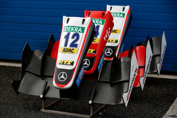 Musi di riserva di George Russell, HitechGP, Dallara F312 - Mercedes-Benz, Ben Barnicoat, HitechGP,