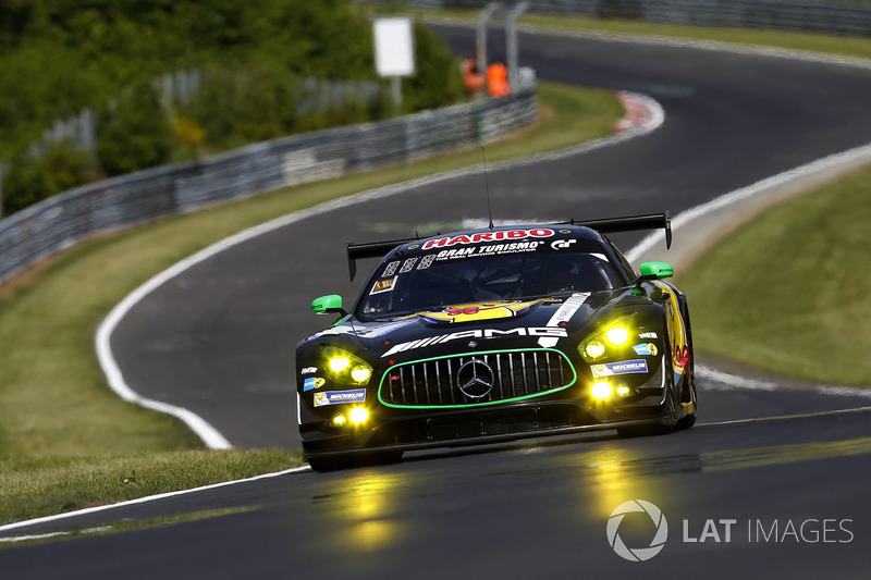 #8 Haribo Racing Team, Mercedes-AMG GT3: Uwe Alzen, Lance David Arnold, Maximilian Götz, Renger van der Zande