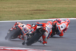 Danilo Petrucci, Pramac Racing, Marc Marquez, Repsol Honda Team, Andrea Dovizioso, Ducati Team